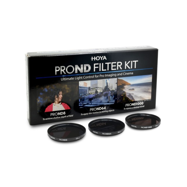 Hoya PRO ND Filter Kit 8/64/1000 Filter Set